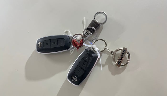 2025 Nissan MAGNITE N-Connecta B4D 1.0 Petrol AMT, Petrol, Automatic, 9,435 km, Key Close Up