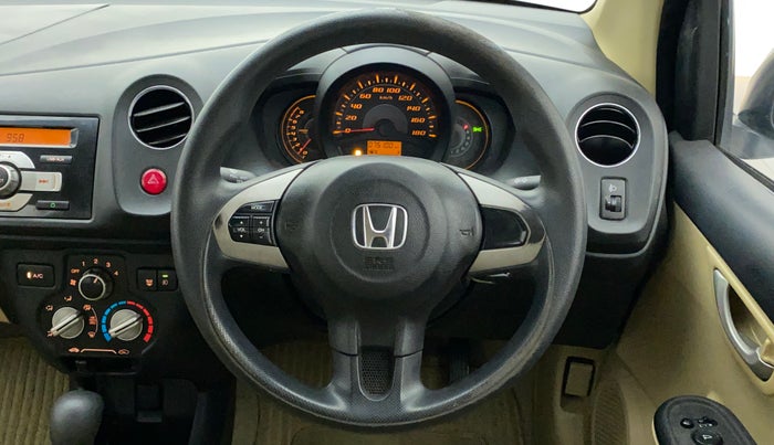 2014 Honda Amaze 1.2L I-VTEC VX AT, Petrol, Automatic, 75,230 km, Steering Wheel Close Up