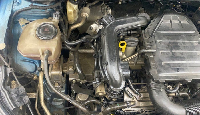 2022 Skoda SLAVIA STYLE 1.0L TSI AT, Petrol, Automatic, 17,567 km, Engine View - Right