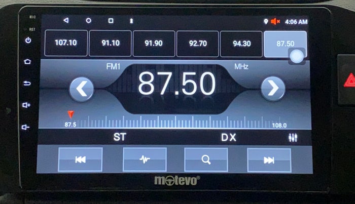 2021 Honda Amaze 1.2L I-VTEC V CVT, Petrol, Automatic, 18,288 km, Infotainment System