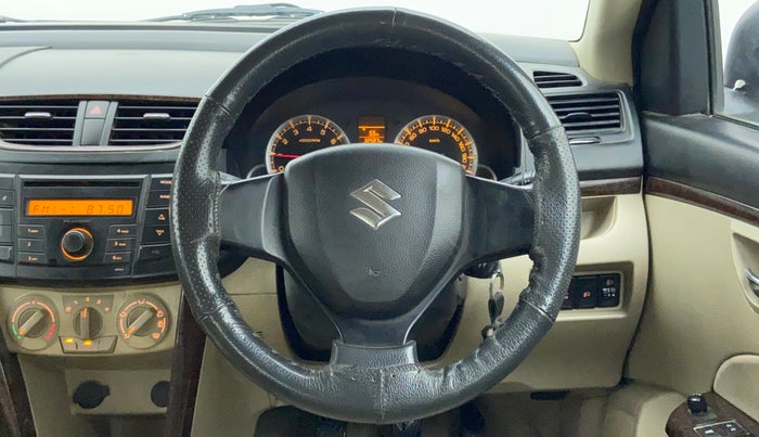 2013 Maruti Swift Dzire VXI, Petrol, Manual, 32,587 km, Steering Wheel Close Up