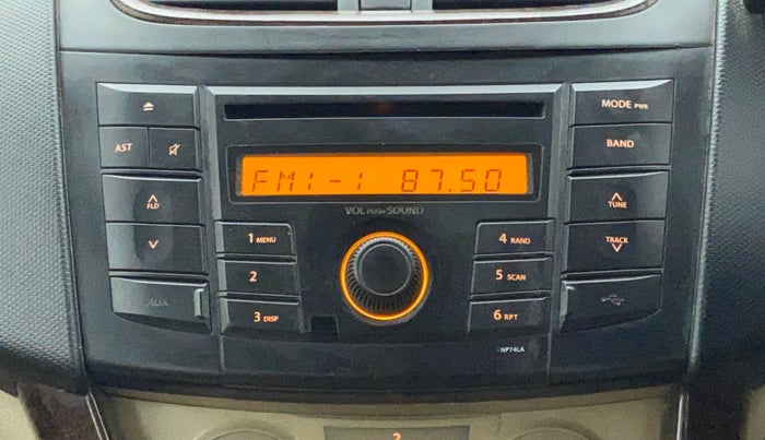 2013 Maruti Swift Dzire VXI, Petrol, Manual, 32,587 km, Infotainment System