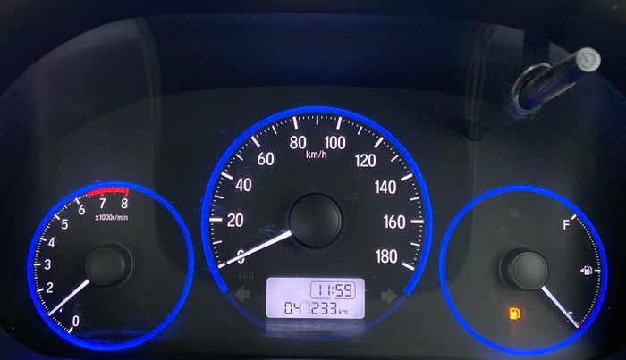 2016 Honda Amaze 1.2 SMT I VTEC, Petrol, Manual, 41,233 km, Odometer Image