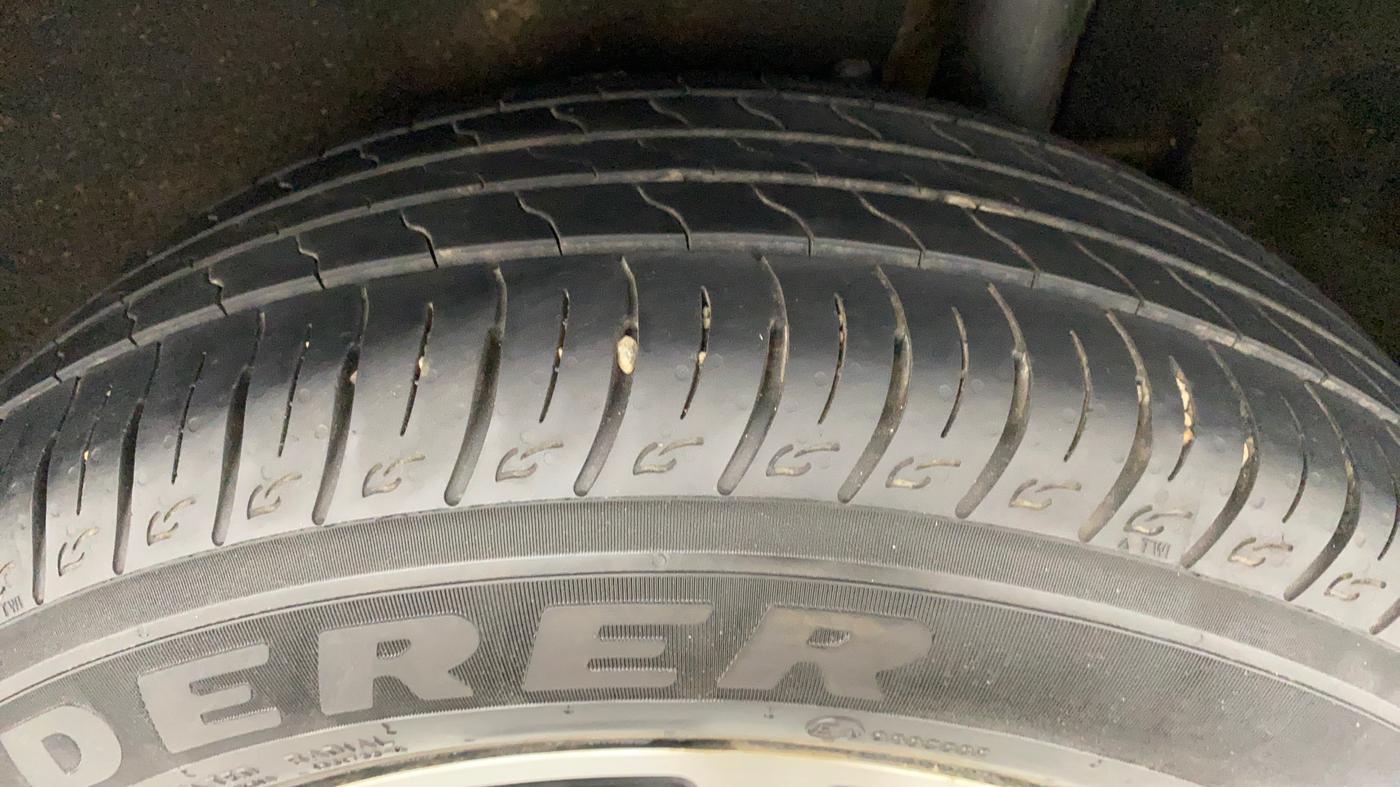 2020 Maruti Vitara Brezza ZXI +, Petrol, Manual, 14,424 km, Left Rear Tyre Tread