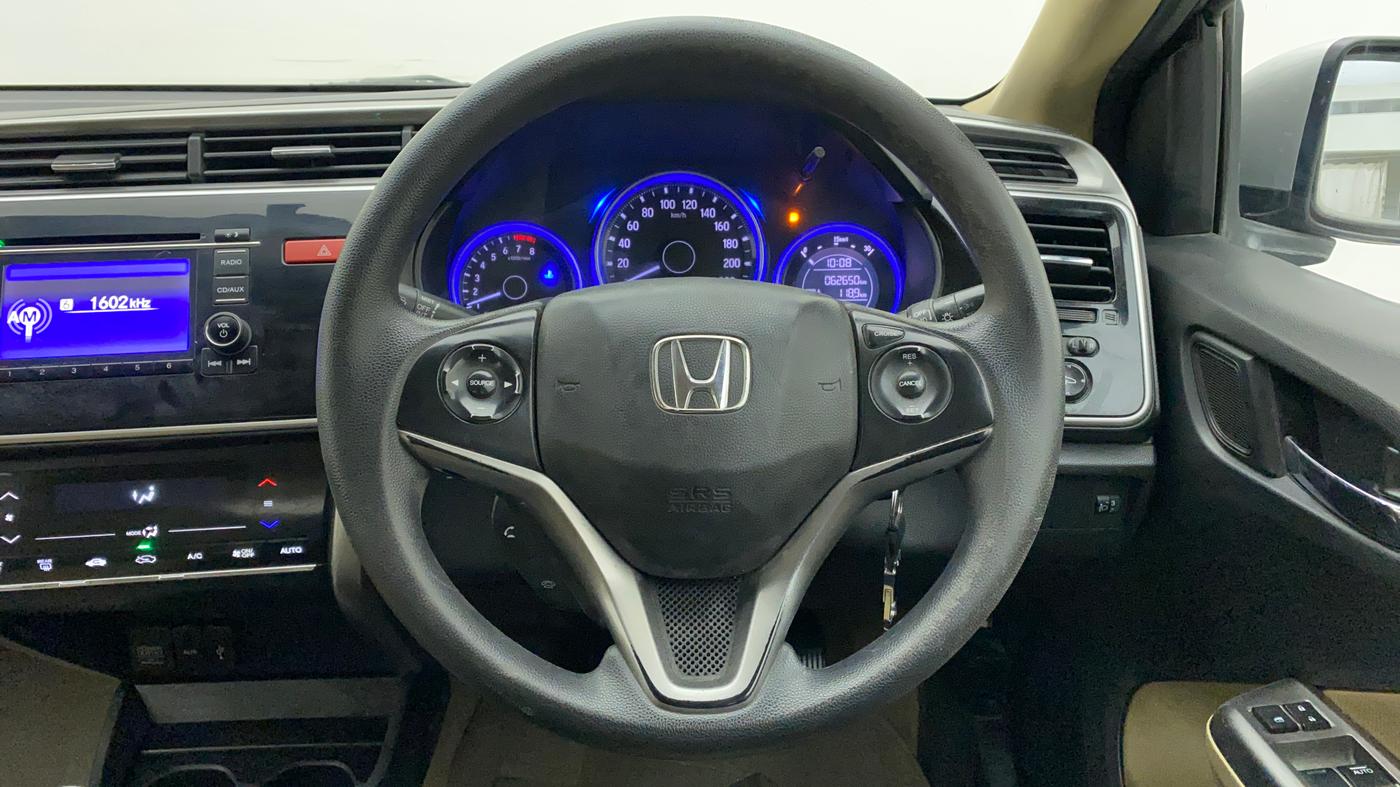 2014 Honda City 1.5L I-VTEC V MT, Petrol, Manual, 62,877 km, Steering Wheel Close Up
