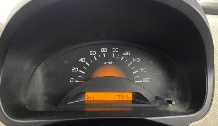 2014 Maruti Wagon R 1.0 LXI, Petrol, Manual, 77,060 km, Odometer Image