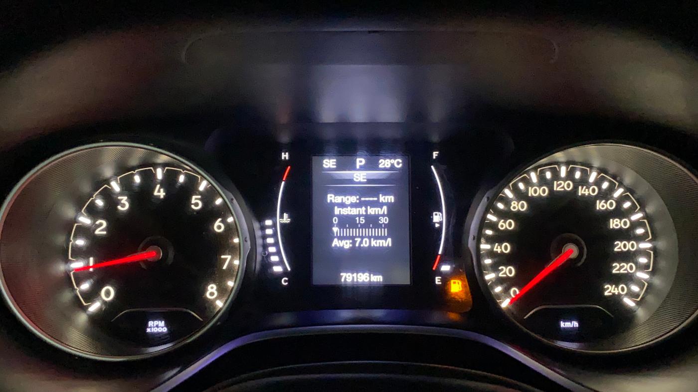 2017 Jeep Compass LIMITED 1.4 PETROL AT, Petrol, Automatic, 79,149 km, Odometer Image