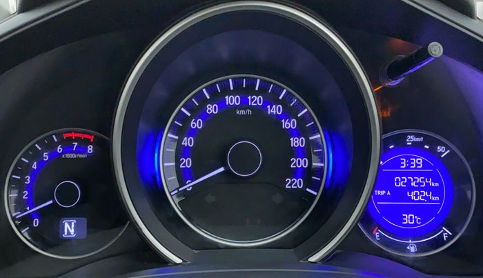 2018 Honda Jazz 1.2 VX AT, Petrol, Automatic, 27,297 km, Odometer Image