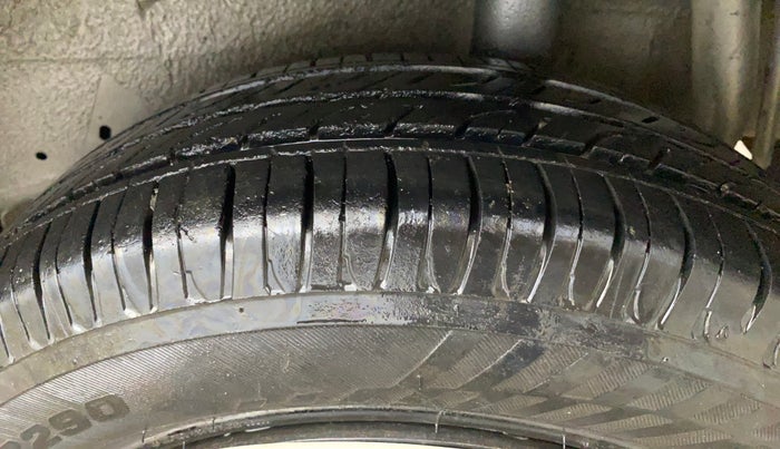 2014 Maruti Celerio VXI AMT, Petrol, Automatic, 42,498 km, Left Rear Tyre Tread