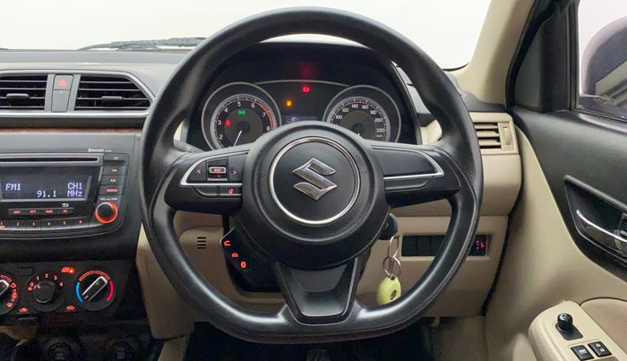 2018 Maruti Dzire VXI, Petrol, Manual, 38,445 km, Steering Wheel Close Up
