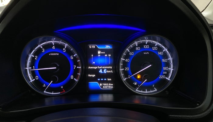 2016 Maruti Baleno ALPHA PETROL 1.2, Petrol, Manual, 44,216 km, Odometer Image