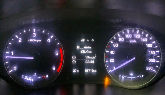 2016 Hyundai Elite i20 ASTA 1.4 CRDI (O), Diesel, Manual, 86,715 km, Odometer Image