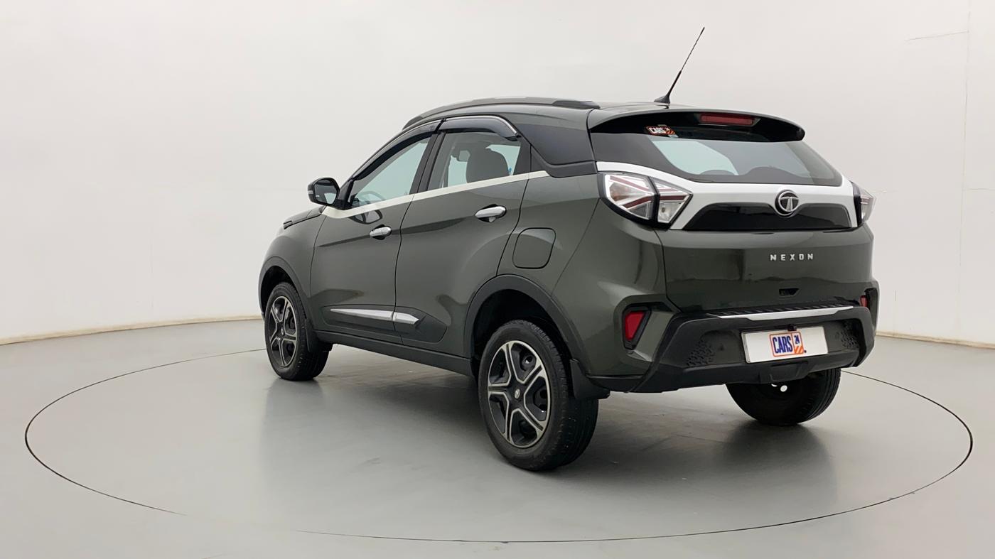 2022 Tata NEXON XMA SUNROOF DIESEL, Diesel, Automatic, 26,596 km, Left Back Diagonal
