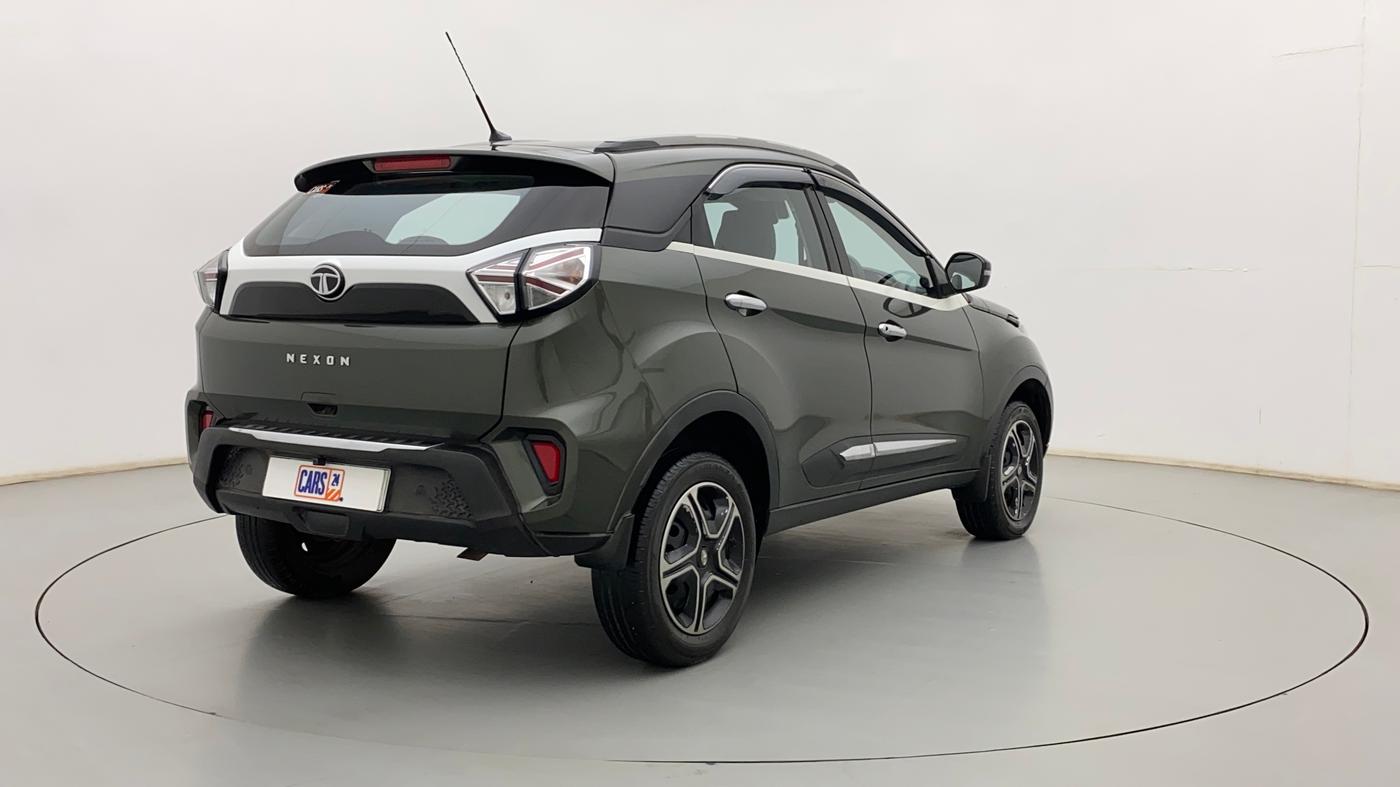 2022 Tata NEXON XMA SUNROOF DIESEL, Diesel, Automatic, 26,596 km, Right Back Diagonal