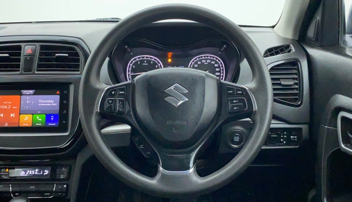 2020 Maruti Vitara Brezza ZXI AT SHVS, Petrol, Automatic, 49,024 km, Steering Wheel Close Up
