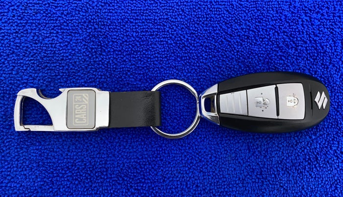 2020 Maruti Vitara Brezza ZXI AT SHVS, Petrol, Automatic, 49,024 km, Key Close Up