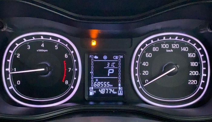 2020 Maruti Vitara Brezza ZXI AT SHVS, Petrol, Automatic, 49,024 km, Odometer Image