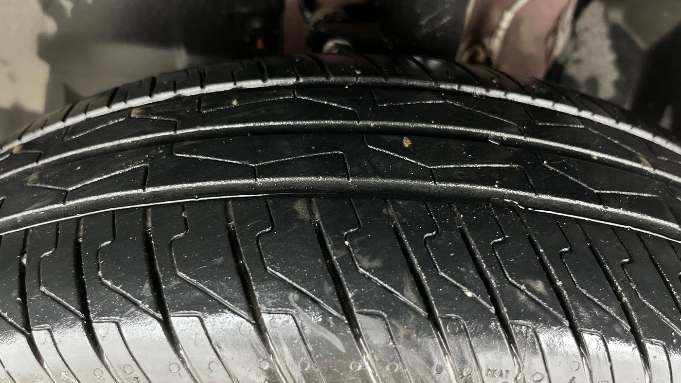 2025 Tata PUNCH Adventure (S), Petrol, Manual, 5,920 km, Left Front Tyre Tread