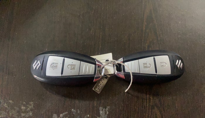 2021 Maruti Vitara Brezza ZXI, Petrol, Manual, 43,887 km, Key Close Up