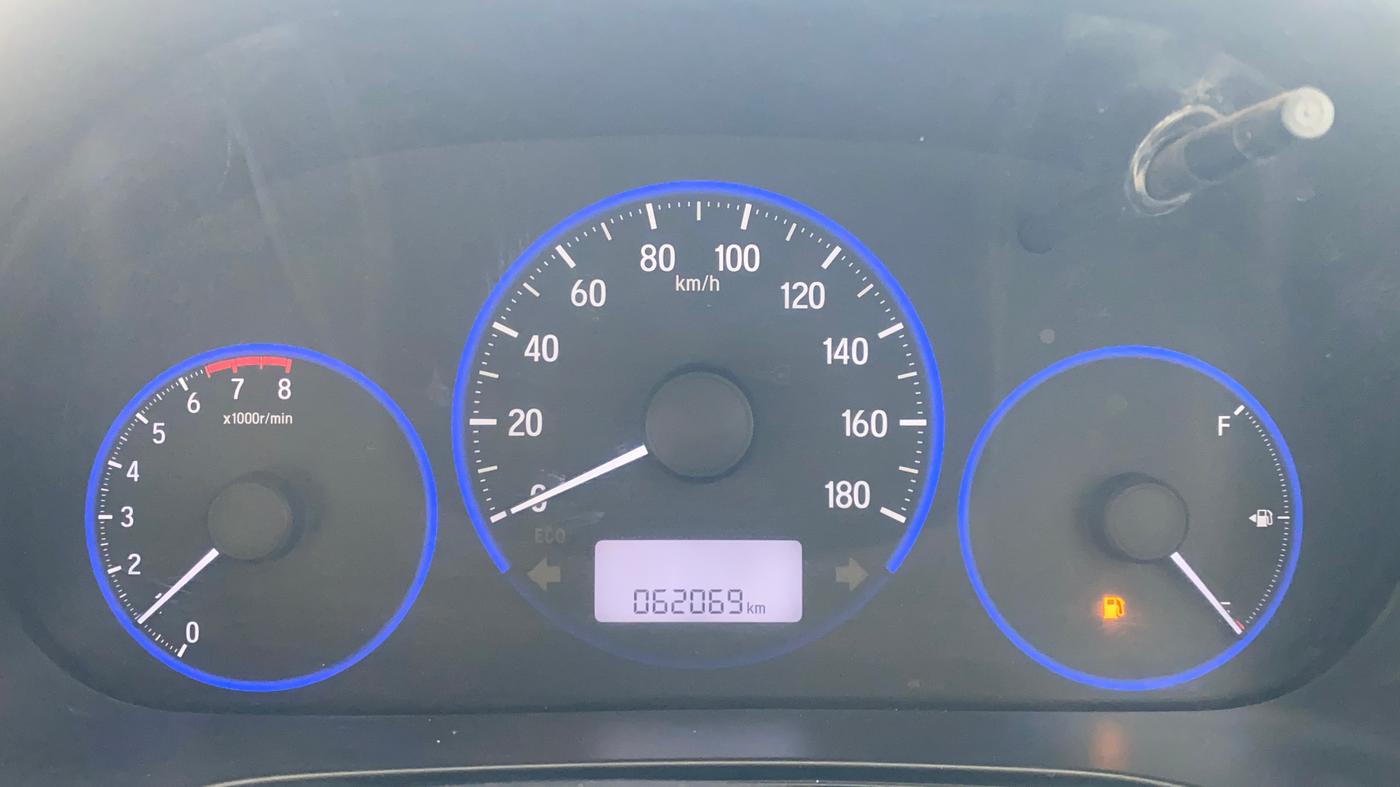 2018 Honda Brio S(O) MT, Petrol, Manual, 62,099 km, Odometer Image