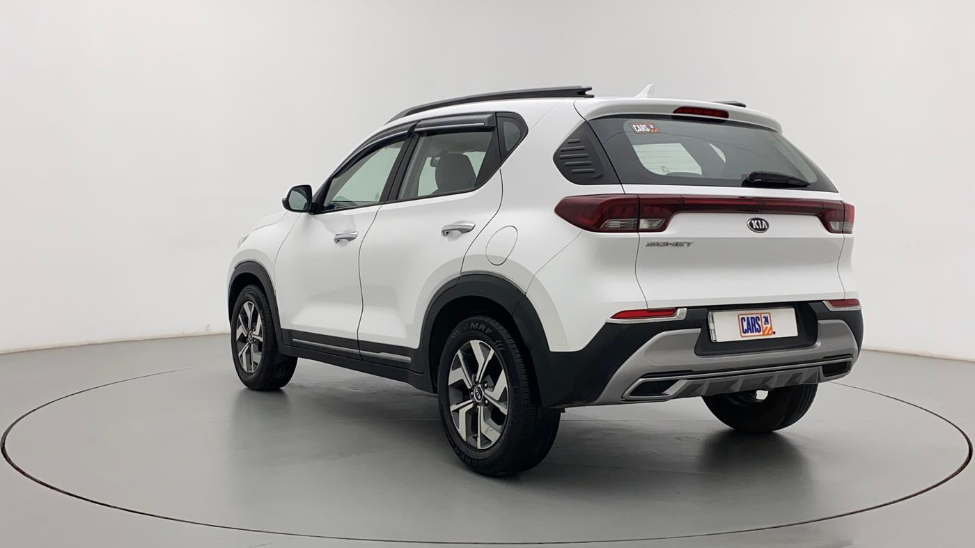 2021 KIA SONET HTX PLUS 1.5, Diesel, Manual, 28,073 km, Left Back Diagonal