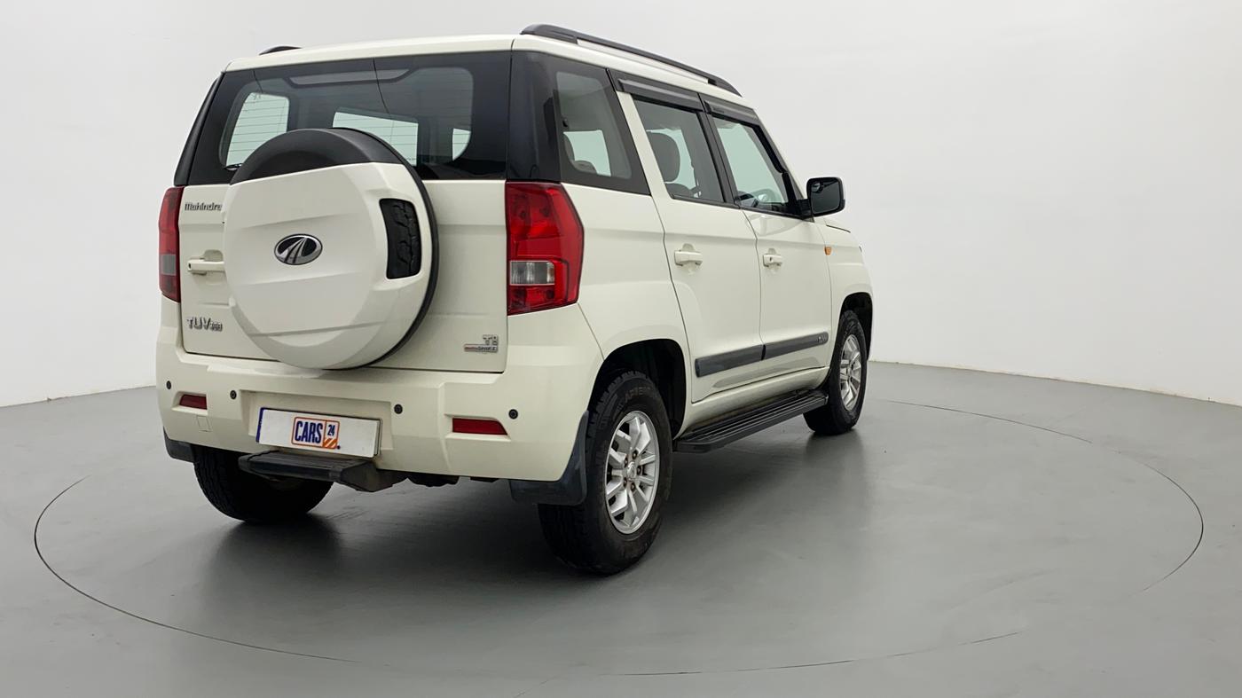 2017 Mahindra TUV300 T8 AT, Diesel, Automatic, 43,657 km, Right Back Diagonal