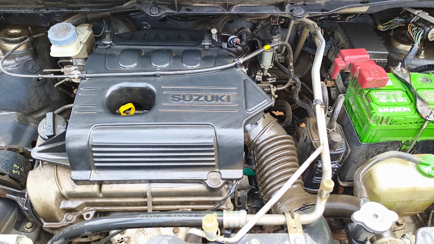 2015 Maruti Wagon R 1.0 VXI, Petrol, Manual, 30,937 km, Engine View