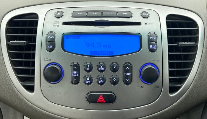 2014 Hyundai i10 SPORTZ 1.1, Petrol, Manual, 39,568 km, Infotainment System