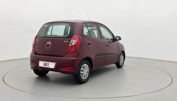 2014 Hyundai i10 SPORTZ 1.1, Petrol, Manual, 39,568 km, Right Back Diagonal