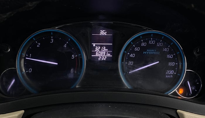 2017 Maruti Ciaz DELTA DIESEL 1.3, Diesel, Manual, 60,888 km, Odometer Image