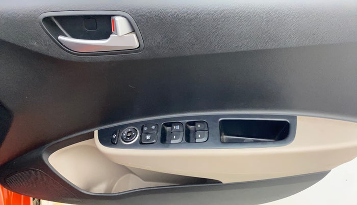 2018 Hyundai Grand i10 SPORTZ (O) AT 1.2 KAPPA VTVT, Petrol, Automatic, 24,691 km, Driver Side Door Panels Control