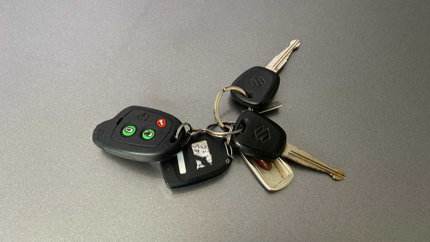2014 Maruti Celerio VXI CNG, CNG, Manual, 1,09,624 km, Key Close Up