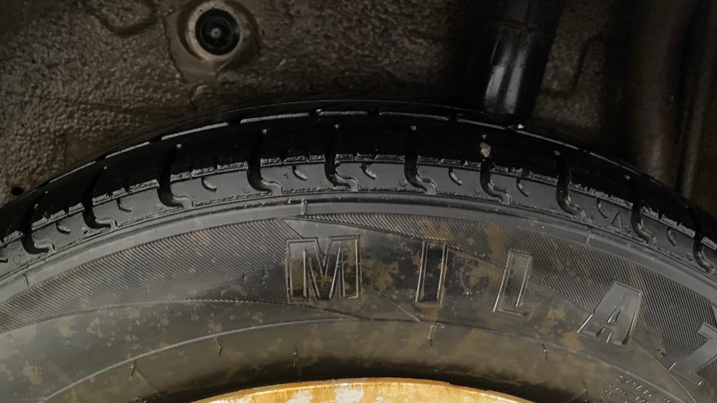 2014 Maruti Celerio VXI CNG, CNG, Manual, 1,09,624 km, Left Rear Tyre Tread