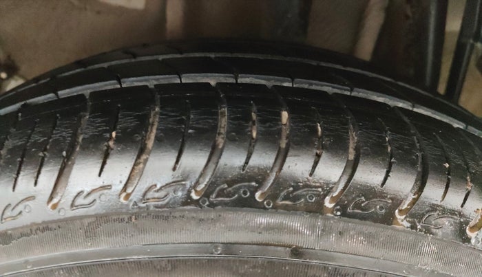 2022 Tata Tiago XTA PETROL, Petrol, Automatic, 12,179 km, Left Rear Tyre Tread