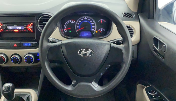 2016 Hyundai Grand i10 MAGNA 1.2 KAPPA VTVT, Petrol, Manual, 56,992 km, Steering Wheel Close Up