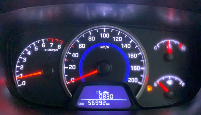 2016 Hyundai Grand i10 MAGNA 1.2 KAPPA VTVT, Petrol, Manual, 56,992 km, Odometer Image