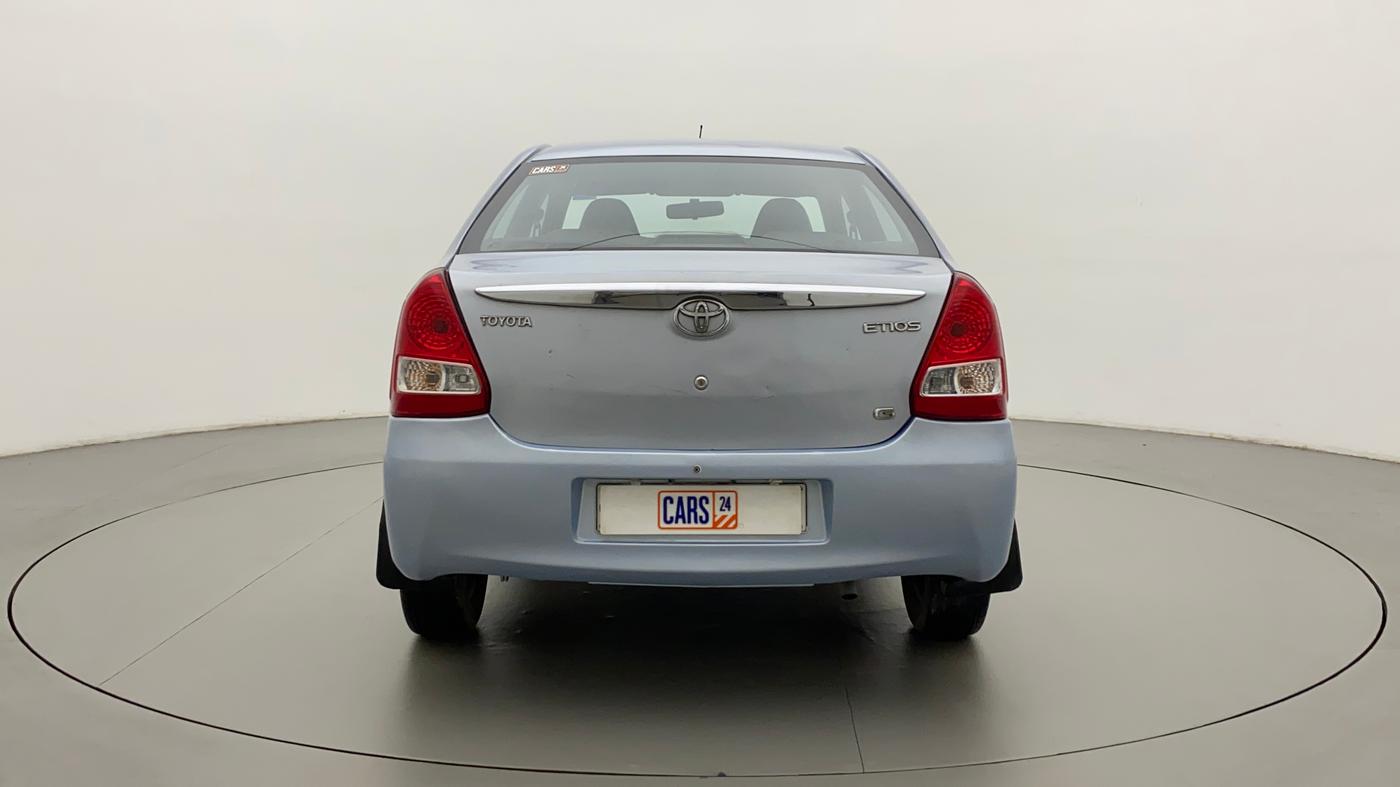 2012 Toyota Etios G, Petrol, Manual, 60,372 km, Back/Rear