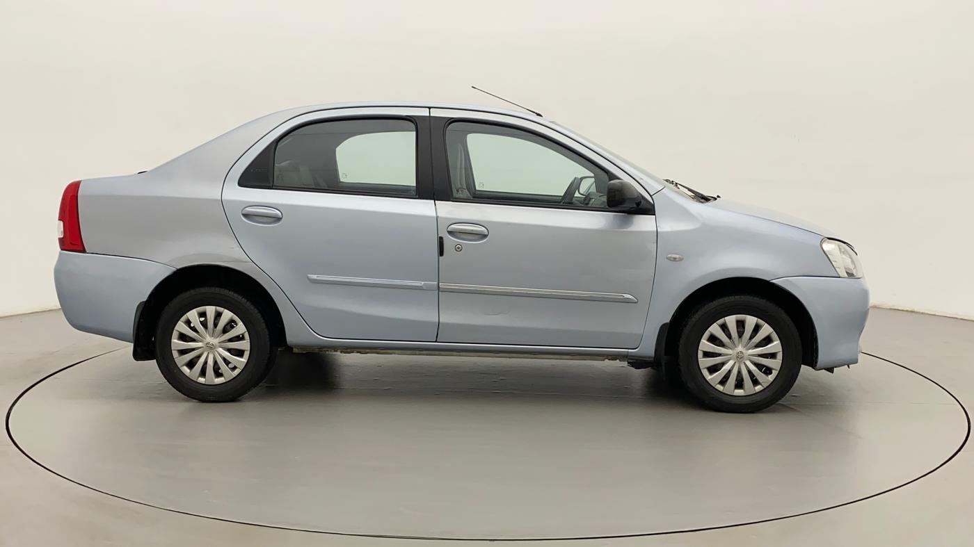 2012 Toyota Etios G, Petrol, Manual, 60,372 km, Right Side View