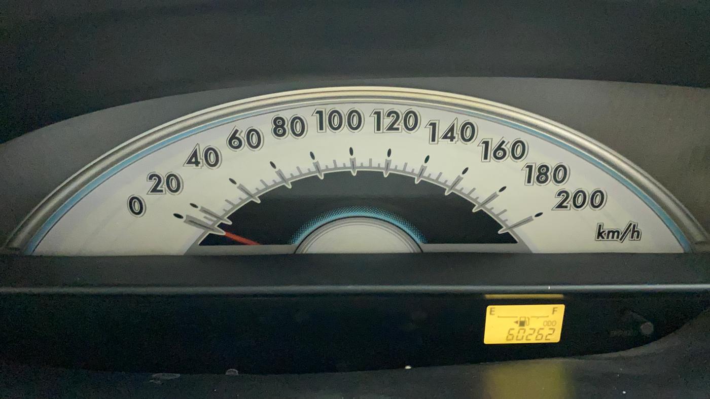 2012 Toyota Etios G, Petrol, Manual, 60,372 km, Odometer Image