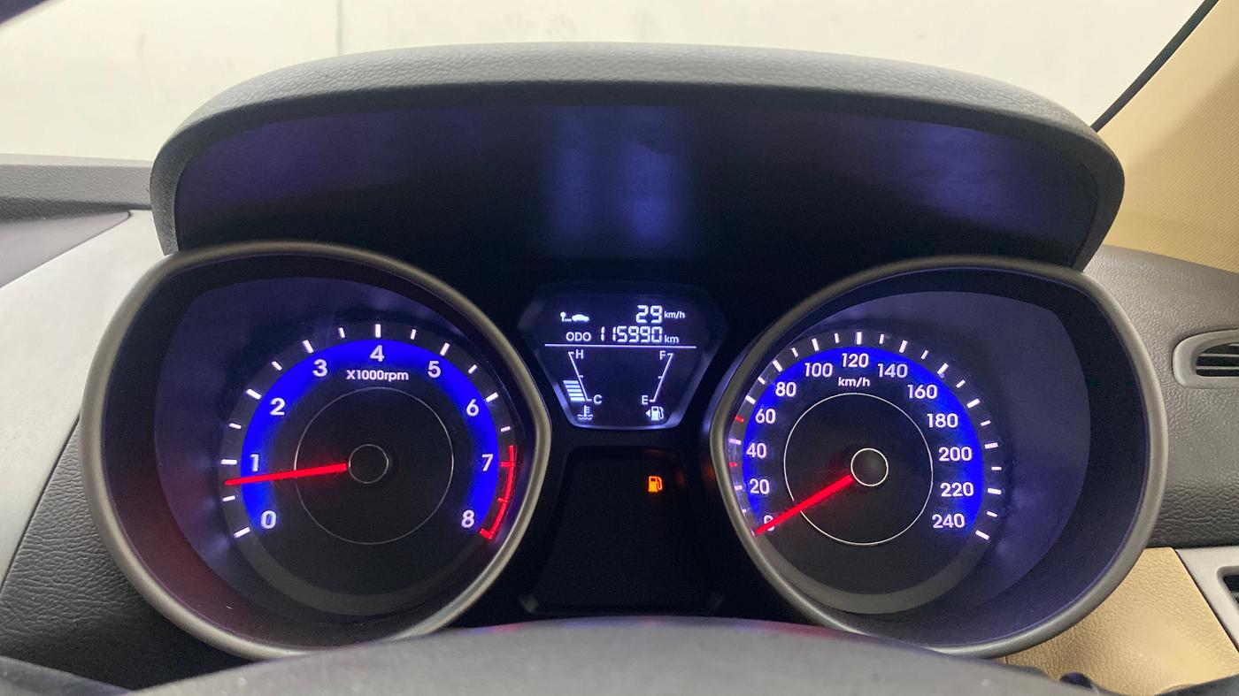 2013 Hyundai New Elantra 1.8 SX MT VTVT, Petrol, Manual, 1,15,979 km, Odometer Image