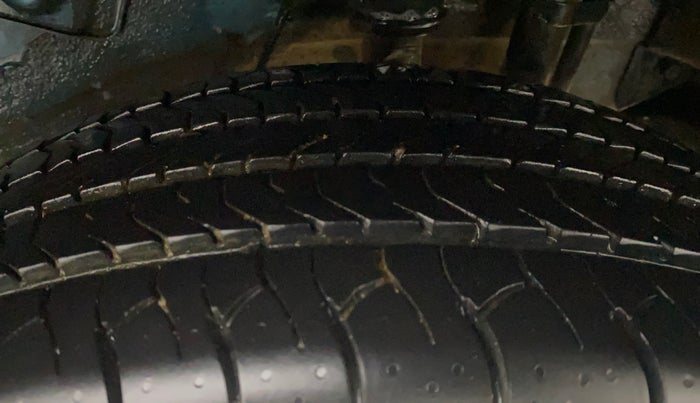 2018 Tata NEXON XZ PLUS PETROL, Petrol, Manual, 55,652 km, Left Rear Tyre Tread