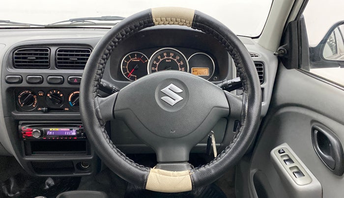 2012 Maruti Alto K10 VXI P, Petrol, Manual, 64,299 km, Steering Wheel Close Up