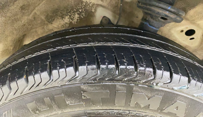 2017 Maruti Wagon R 1.0 LXI CNG, CNG, Manual, 41,573 km, Right Front Tyre Tread