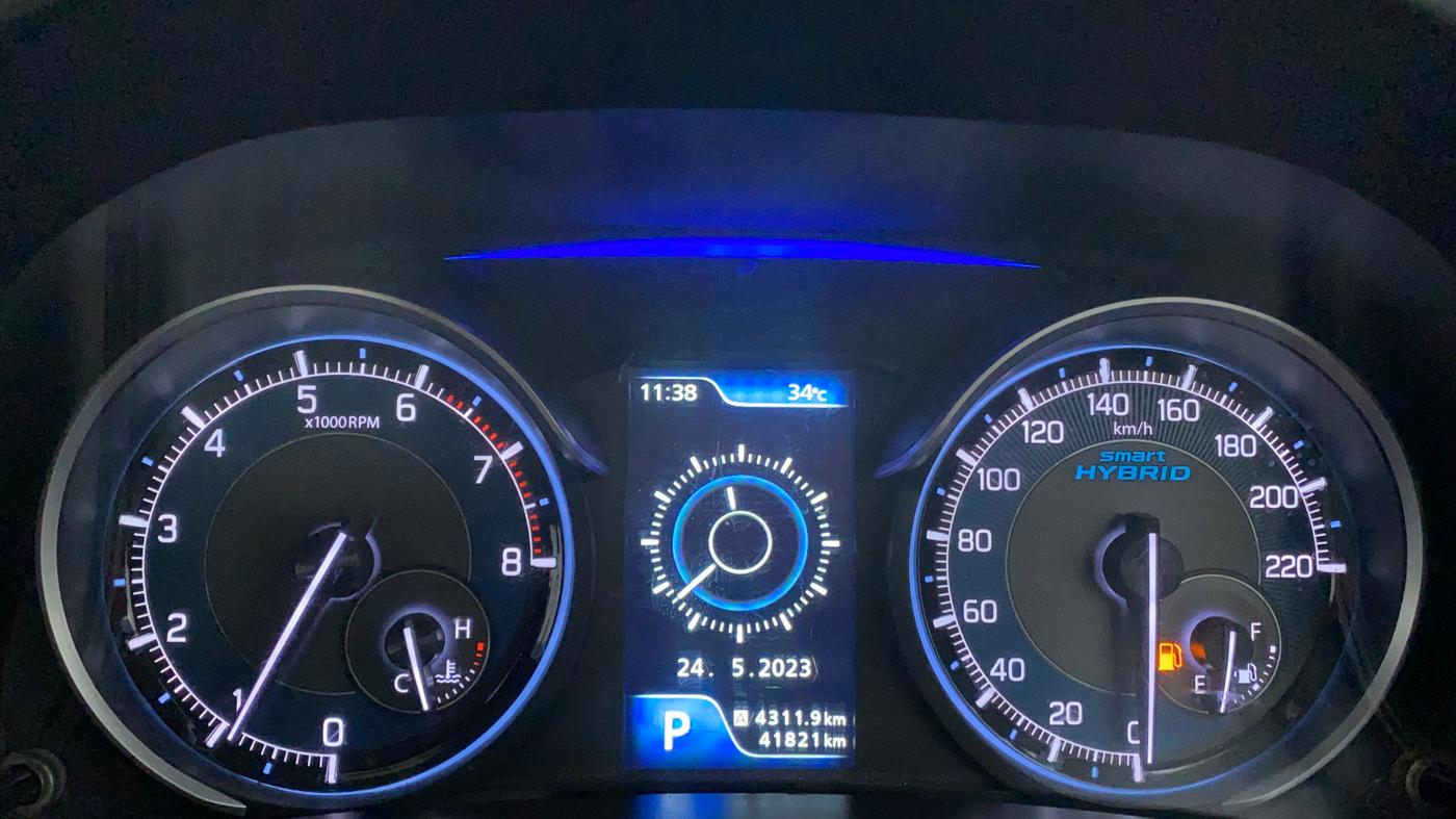2019 Maruti XL6 ALPHA AT, Petrol, Automatic, 41,821 km, Odometer Image