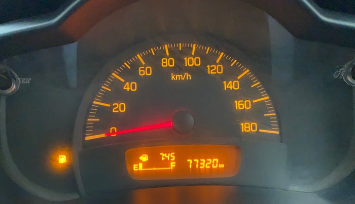 2016 Maruti Celerio VXI, Petrol, Manual, 77,370 km, Odometer Image