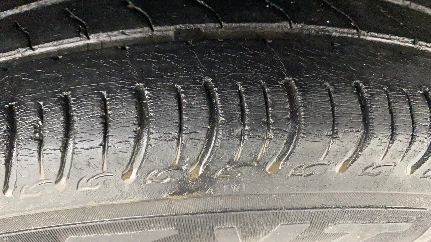 2021 Maruti S PRESSO VXI, Petrol, Manual, 1,39,679 km, Right Front Tyre Tread