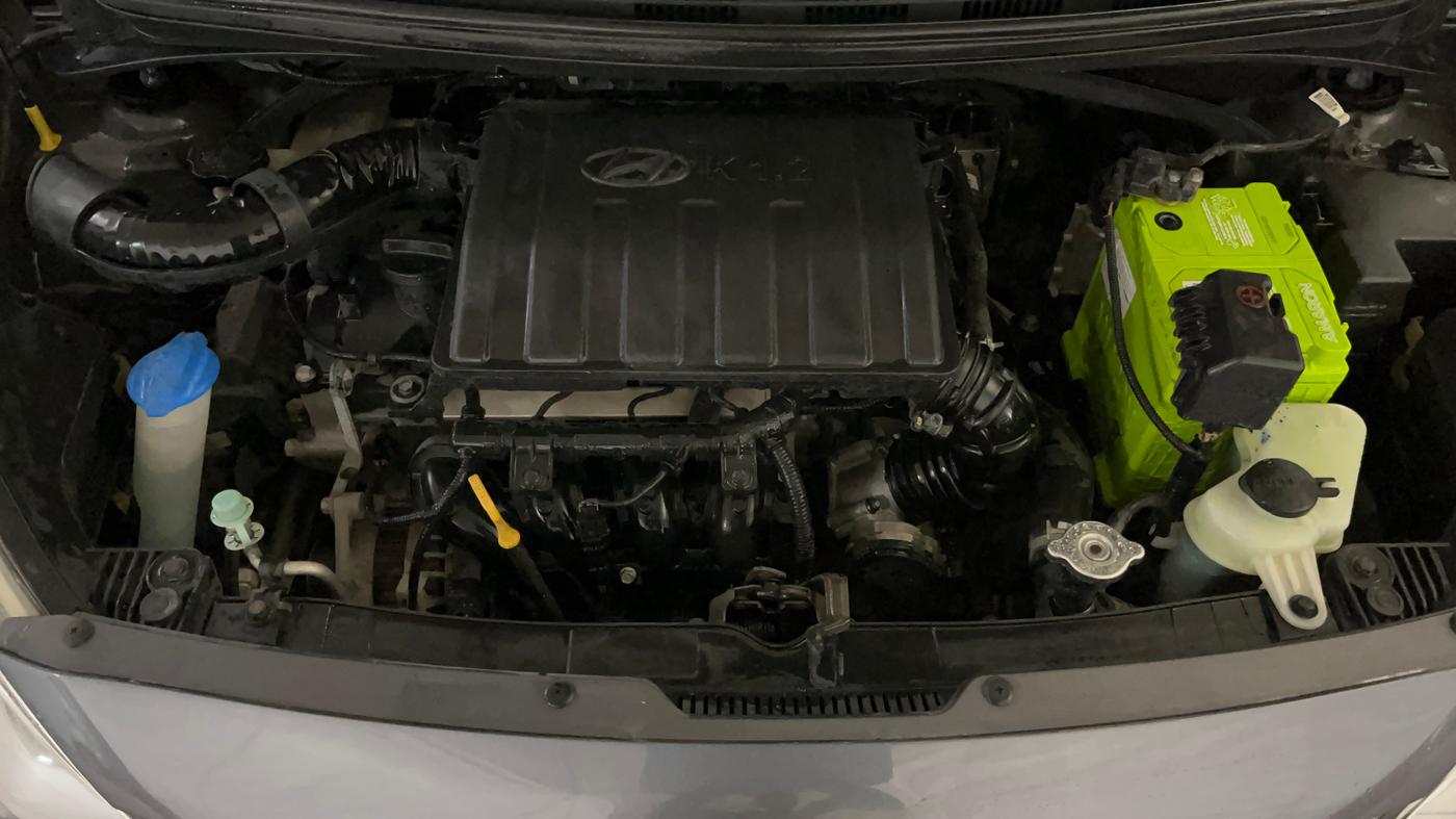 2019 Hyundai Grand i10 SPORTZ 1.2 KAPPA VTVT, Petrol, Manual, 61,367 km, Engine View