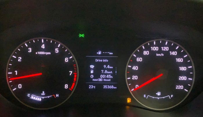 2018 Hyundai Elite i20 ASTA 1.2 (O), Petrol, Manual, 35,602 km, Odometer Image