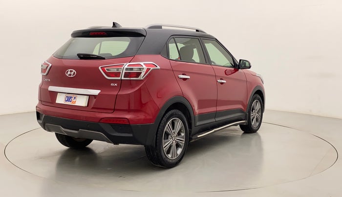 2017 Hyundai Creta SX PLUS 1.6 PETROL DUAL TONE, Petrol, Manual, 54,639 km, Right Back Diagonal