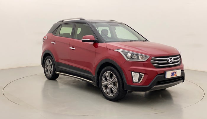 2017 Hyundai Creta SX PLUS 1.6 PETROL DUAL TONE, Petrol, Manual, 54,639 km, Right Front Diagonal